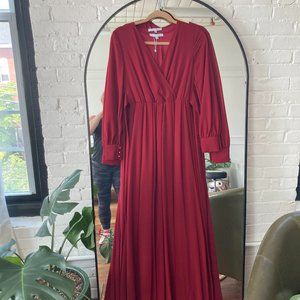 COPY - Baltic Born Cranberry Red Lydia Maxi Dress